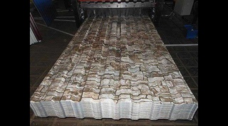 Профлист С15 0.6 мм Белый Камень Двухсторонний
