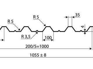 Профлист С8 0.4 мм RAL 5002 Ультрамариново-Синий 2 - в «Монолит-Металлопрокат».