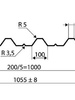 Профлист С8 0.8 мм RAL 6029 Мятно-Зеленый - в «Монолит-Металлопрокат».