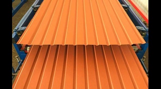 Профлист НС20 0.75 мм RAL 8004 Терракота Двухсторонний