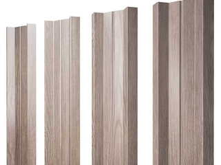 Штакетник для забора М-образный А Монолит 0,45 Print Elite White Wood White Wood 0 - в «Монолит-Металлопрокат».