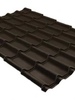 Металлочерепица Grand Line Classic 0,5 GreenCoat Pural Matt BT RR 32 Темно-коричневый - в «Монолит-Металлопрокат».