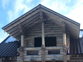 Металлочерепица Металл-Профиль Монтерроса-M 0,5 PURETAN® RR 32 Темно-коричневый 6 - в «Монолит-Металлопрокат».