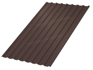 Профлист Металл Профиль МП20 0.5 PURETAN® RR 32 Темно-коричневый R